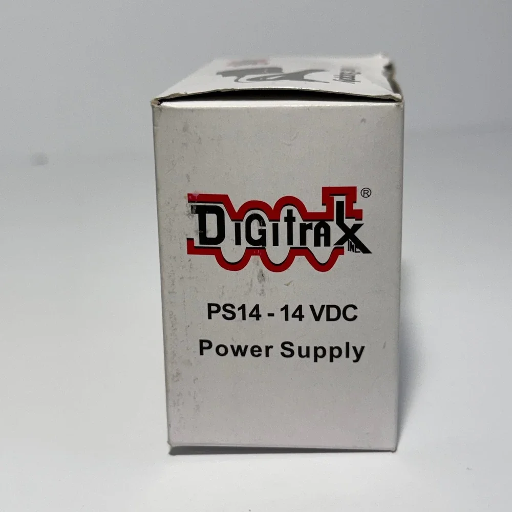Digitrax PS14 Power Supply 14 VDC 300mA 2.1mm Center Positive AC DC Adapter NEW